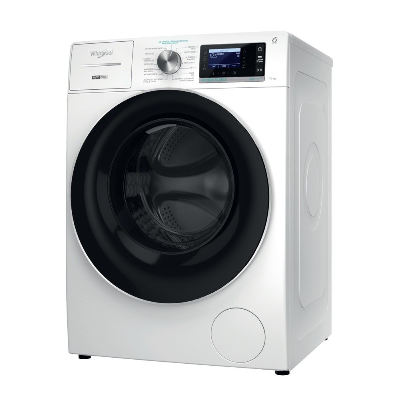 Whirlpool W8 09AD SILENCE SPT lavadora Carga frontal 10 kg 1400 RPM Blanco