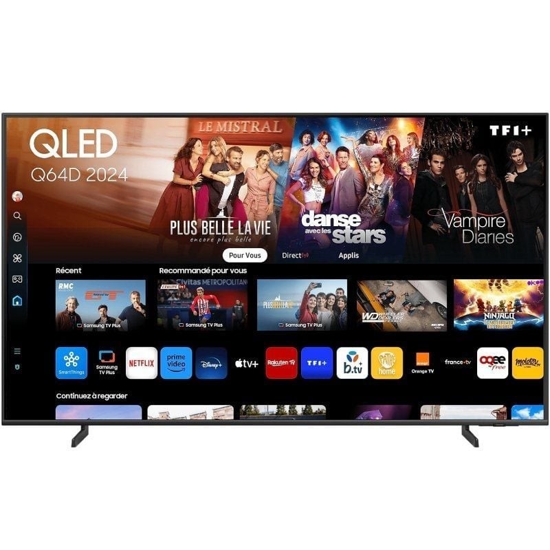 Televisor Samsung QLED Q64D TQ65Q64DAU 65' Ultra HD 4K Smart TV WiFi