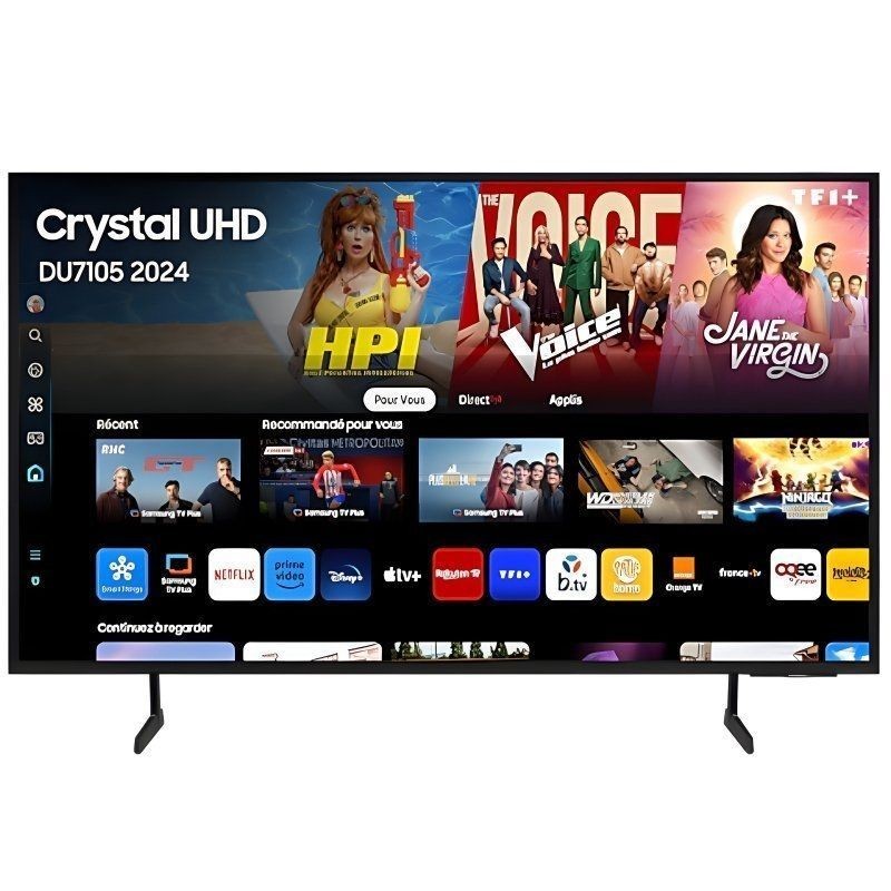 Televisor Samsung Crystal UHD TU50DU7105 50' Ultra HD 4K Smart TV WiFi