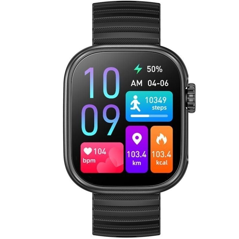 Smartwatch Aiwa SW-A700 Notificaciones Frecuencia Cardíaca Negro