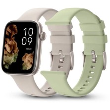 Smartwatch SPC Smartee Duo 2 9650B Notificaciones Frecuencia Cardíaca Blanco Incluye Correa Extra