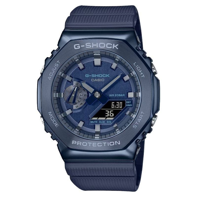 Reloj Analógico y Digital Casio G-Shock Metal GM-2100N-2AER 49mm Azul