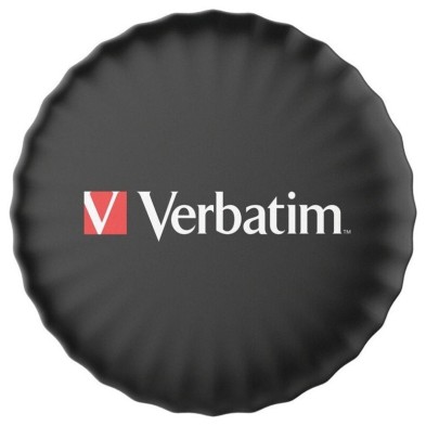 Localizador Verbatim My Finder Coin Bluetooth Tracker MYFC-01B compatible con Apple Incluye Llavero y Pila Negro