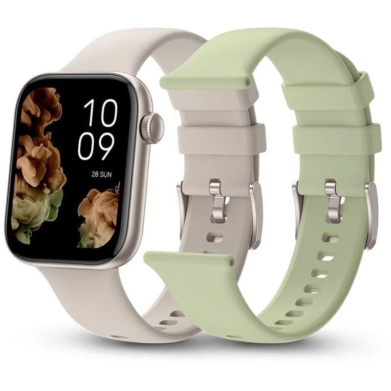 Smartwatch SPC Smartee Duo 2 9650B Notificaciones Frecuencia Cardíaca Blanco Incluye Correa Extra