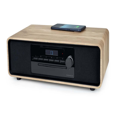 Thomson MIC300IBT Microcadena de música para uso doméstico 10 W Negro
