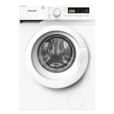 Lavadora Brandt WFB181QWP Carga frontal 8 kg 1400 RPM Blanco