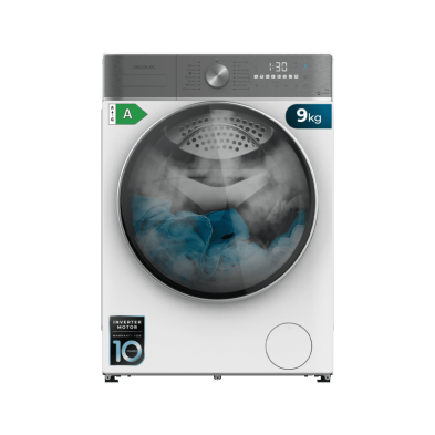 Cecotec 02766 lavadora Carga frontal 9 kg 1400 RPM Blanco