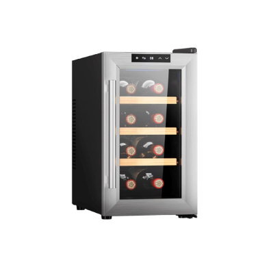 Cecotec 02708 enfriador de vino Nevera de vino termoeléctrico Independiente Acero inoxidable 8 botel