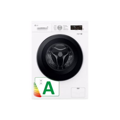 Lavadora LG F4X1009NWK Carga frontal 9 kg 1400 RPM 75 dB Blanco