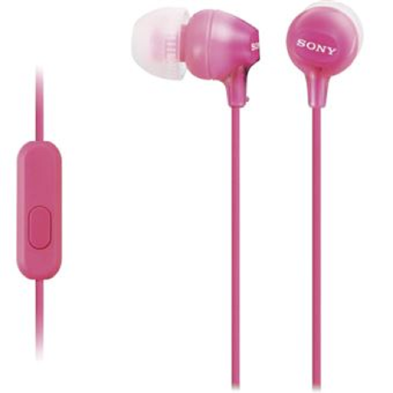 Auriculares Sony MDREX15APPI Rosa