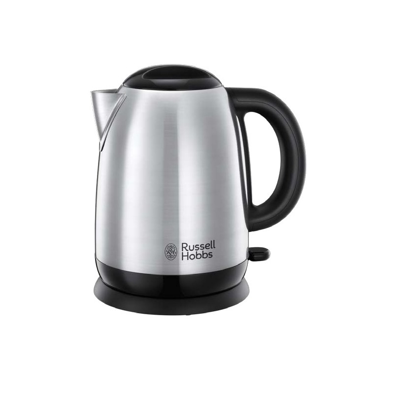 Russell Hobbs Adventure tetera eléctrica 1,7 L 2400 W Negro, Plata