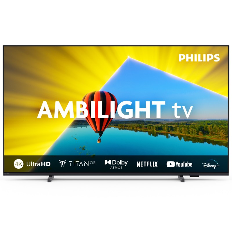 Philips TV 55PUS8079/12, 55" LED-TV 139,7 cm (55") 4K Ultra HD Smart TV Wifi 350 cd / m²