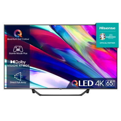 Hisense 65A7KQ Televisor 165,1 cm (65") 4K Ultra HD Smart TV Wifi Negro 350 cd / m²