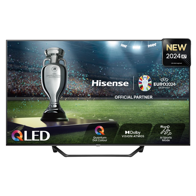 Hisense 65A7NQ Televisor 165,1 cm (65") 4K Ultra HD Smart TV Wifi Gris 300 cd / m²