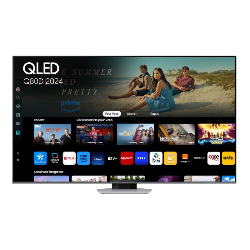 Samsung TQ85Q80DAT 2,16 m (85") 4K Ultra HD Smart TV Wifi Plata