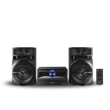 Panasonic SC-UX100E-K sistema de audio para el hogar Minicadena de música para uso doméstico 300 W Negro