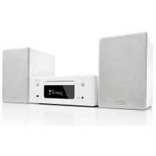 Denon CEOL N10 Minicadena de música para uso doméstico 130 W Gris, Blanco