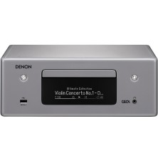 Denon N-10GY Minicadena de música para uso doméstico 130 W Gris