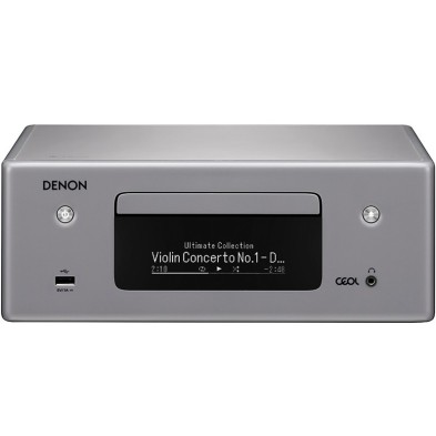 Denon N-10GY Minicadena de música para uso doméstico 130 W Gris