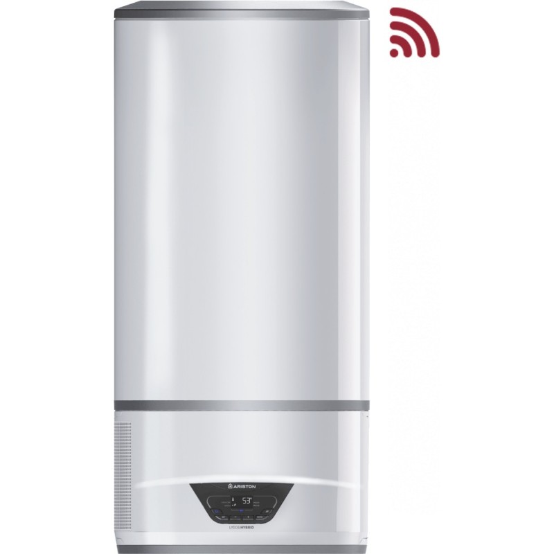 Ariston LYDOS HYBRID WI-FI 100 Horizontal/Vertical Híbrido (tanque y sin tanque) Sistema de calentador combinado Blanco