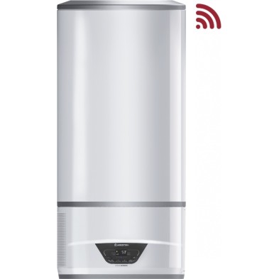 Ariston LYDOS HYBRID WI-FI 100 Horizontal/Vertical Híbrido (tanque y sin tanque) Sistema de calentador combinado Blanco