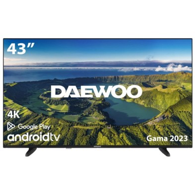 Televisor Daewoo 43" 43DM72UA - 4K Ultra HD, Android TV, HDR10