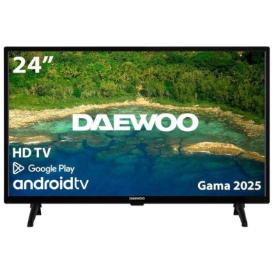 Televisor Daewoo 24" LED 24DM64HA - HD, Android TV, HDR