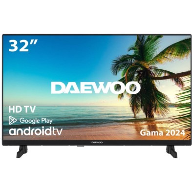 Televisor Daewoo 32" LED 32DM64HA - HD, Android TV, HDR