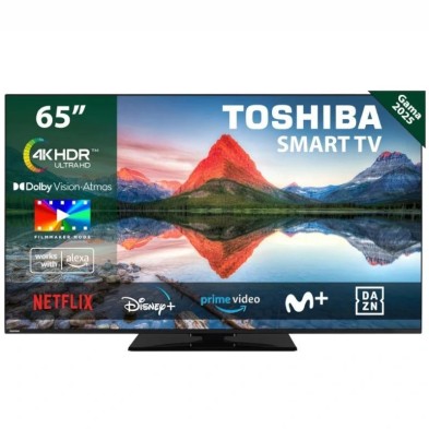 Televisor 65" Toshiba 65UV3463DG - 4K Ultra HD, Smart TV VIDAA, 24 W, Dolby Vision HDR