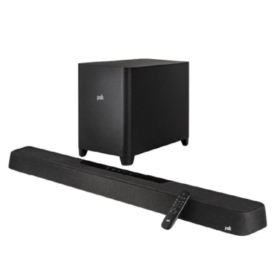 Barra de Sonido Polk Magnifi Max AX - Dolby Atmos, DTS:X, SubWoofer, HDMI 4K, WiFi