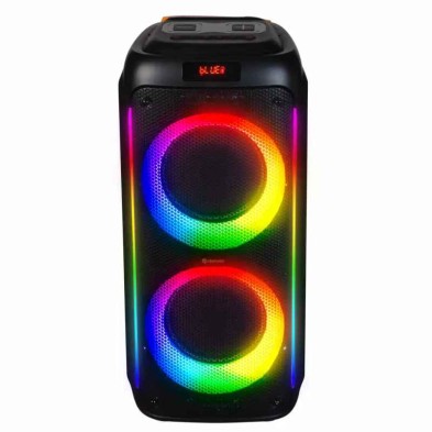 Altavoz Denver BPS-458 - 1000 W (100W RMS), Bluetooth, Luz RGB, Estéreo, USB y MicroSD