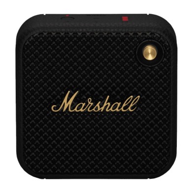 Altavoz Marshall Willen Black & Brass - 20W, Batería 15h, Bluetooth 5.1, Micrófono, IP67