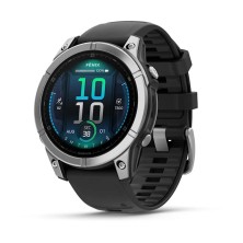 Smartwatch Garmin Fenix E 3,3 cm (1.3") AMOLED 47 mm Digital 454 x 454 Pixeles Pantalla táctil Acero inoxidable Wifi GPS