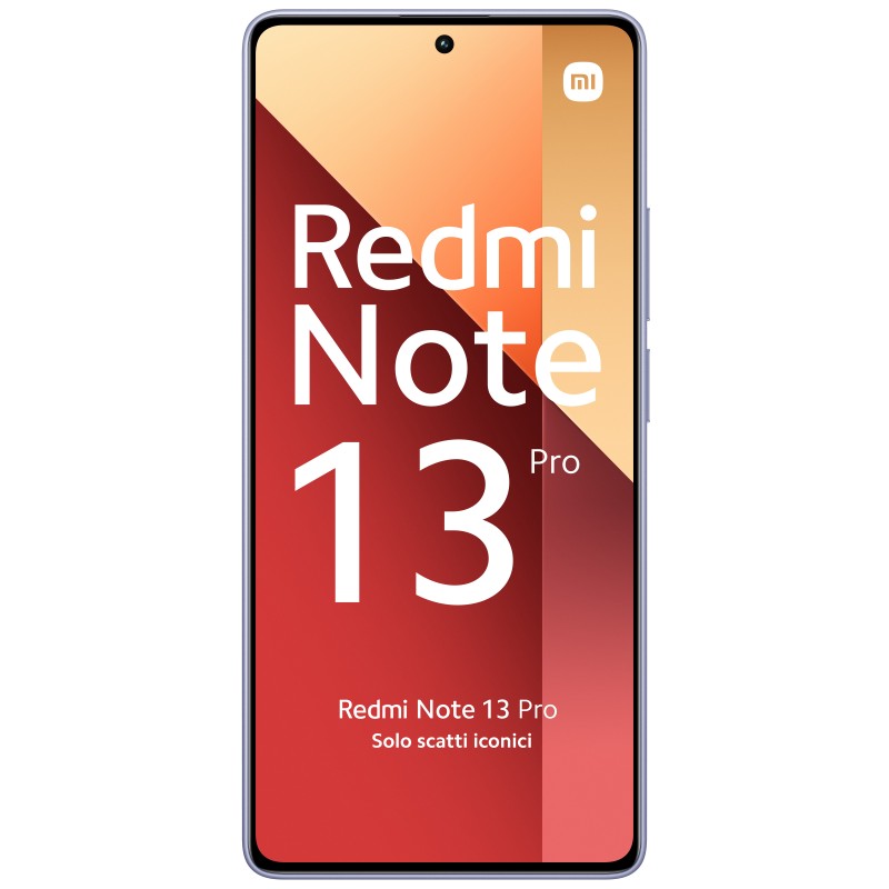 Xiaomi Redmi Note 13 Pro 16,9 cm (6.67") Ranura híbrida Dual SIM Android 12 4G USB Tipo C 8 GB 256 GB 5000 mAh Lavanda, Púrpura