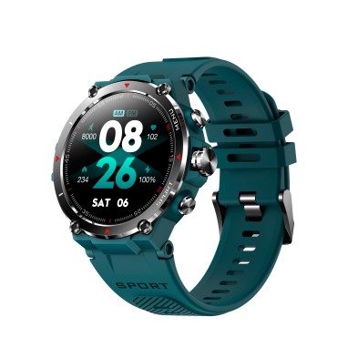 Smartwatch DCU 34157082  3,3 cm (1.3") AMOLED 50 mm Digital 360 x 360 Pixeles Pantalla táctil 4G Negro, Verde GPS