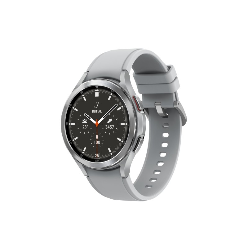 Samsung Galaxy Watch4 Classic 3,56 cm (1.4") OLED 46 mm Digital 450 x 450 Pixeles Pantalla táctil Plata Wifi GPS