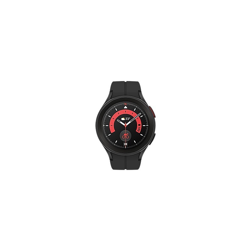 Samsung Galaxy Watch5 Pro 3,56 cm (1.4") OLED Digital 450 x 450 Pixeles Pantalla táctil Negro, Titanio Wifi GPS