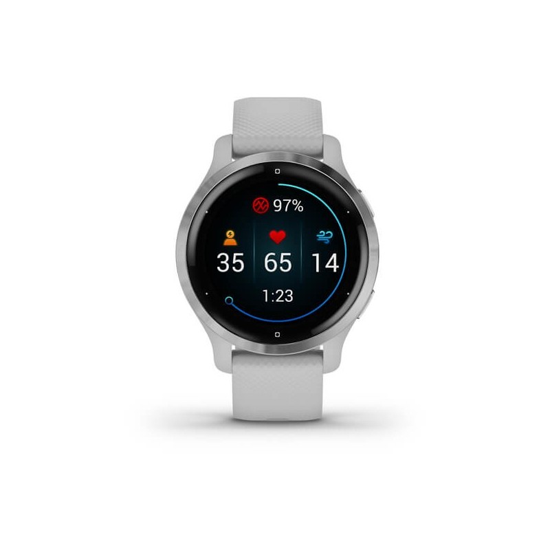 Smartwatch Garmin Venu 2S 2,79 cm (1.1") AMOLED 40 mm Digital 360 x 360 Pixeles Pantalla táctil Gris Wifi GPS