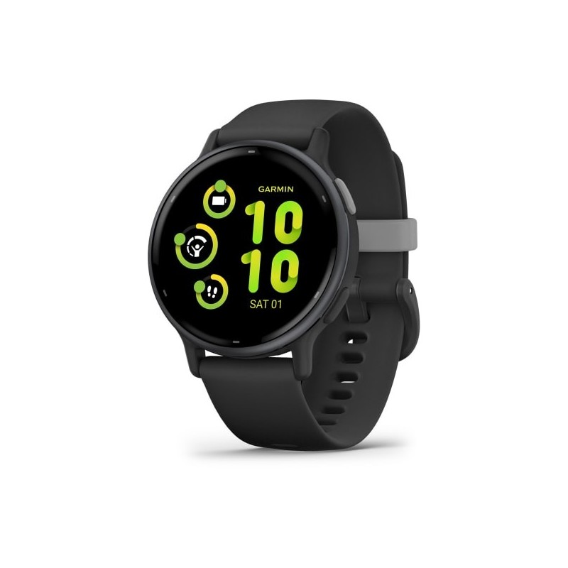 Smartwatch Garmin Vivoactive 5 3,05 cm (1.2") AMOLED Digital 390 x 390 Pixeles Pantalla táctil Negro Wifi GPS