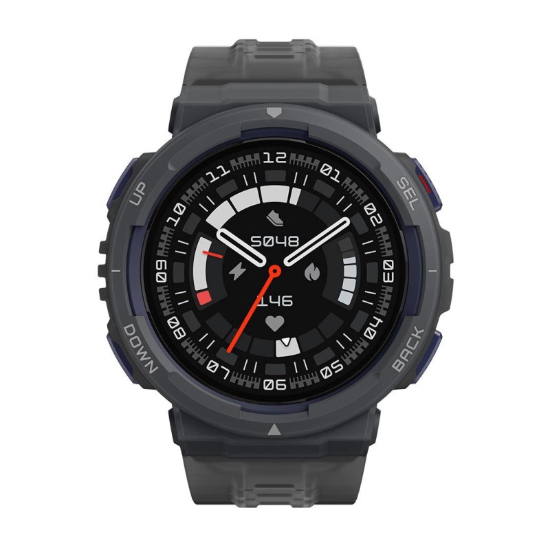 Smartwatch Amazfit ACTIVE EDGE 3,35 cm (1.32") TFT 46 mm Digital 360 x 360 Pixeles Pantalla táctil Negro GPS