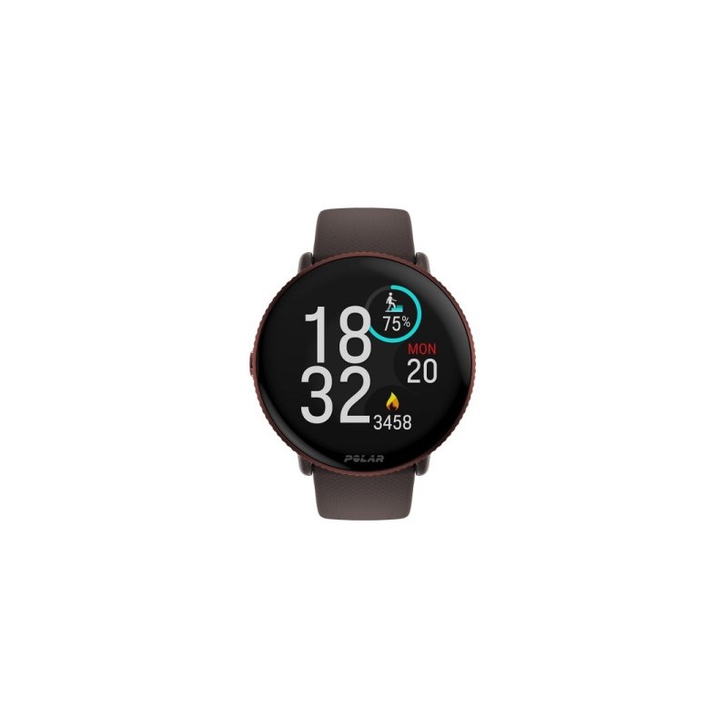 Smartwatch Polar Ignite 3 3,25 cm (1.28") AMOLED 43 mm Digital 416 x 416 Pixeles Pantalla táctil Marrón GPS