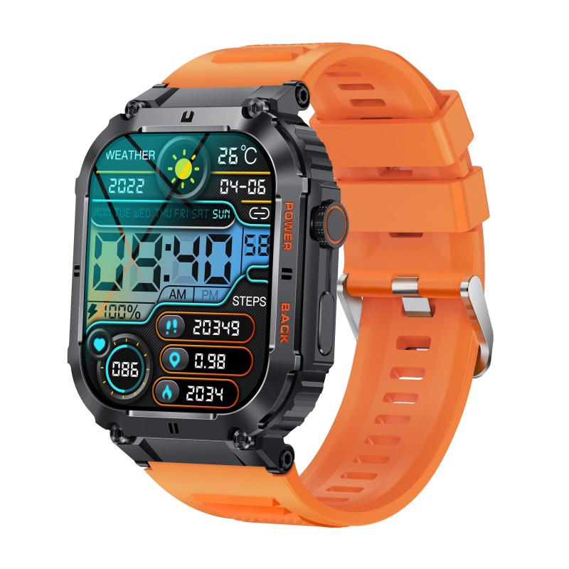 Smartwatch Denver SWC-191O  4,98 cm (1.96") IPS Digital 320 x 386 Pixeles Pantalla táctil Negro