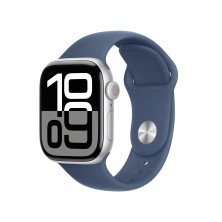 Apple Watch Series 10 OLED 42 mm Digital 374 x 446 Pixeles Pantalla táctil 4G Plata Wifi GPS