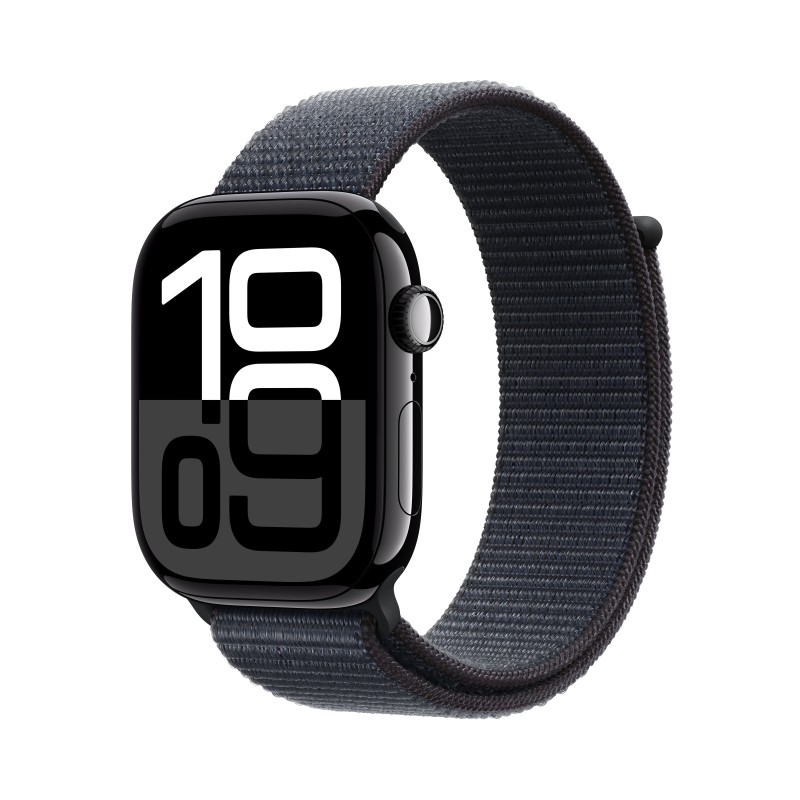 Apple Watch Series 10 OLED 46 mm Digital 416 x 496 Pixeles Pantalla táctil 4G Negro Wifi GPS