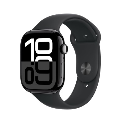 Apple Watch Series 10 OLED 46 mm Digital 416 x 496 Pixeles Pantalla táctil Negro Wifi GPS