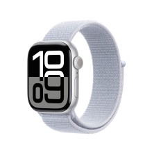 Apple Watch Series 10 OLED 42 mm Digital 374 x 446 Pixeles Pantalla táctil Plata Wifi GPS