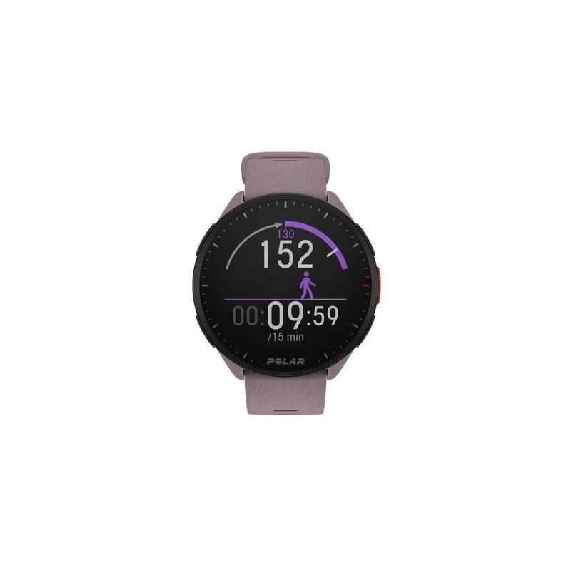 Smartwatch Polar Pacer 3,05 cm (1.2") MIP 45 mm Digital 240 x 240 Pixeles Púrpura GPS