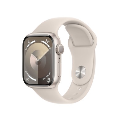 Apple Watch Series 9 41 mm Digital 352 x 430 Pixeles Pantalla táctil Beige Wifi GPS