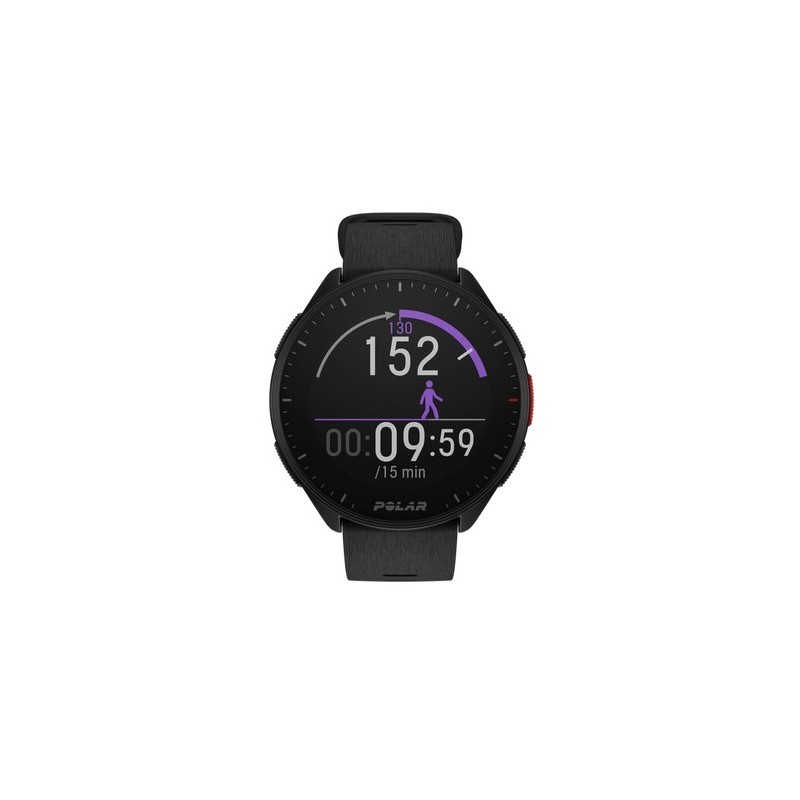 Smartwatch Polar Pacer 3,05 cm (1.2") MIP 45 mm Digital 240 x 240 Pixeles Negro GPS