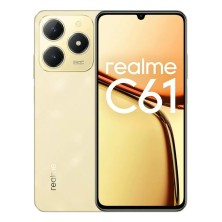 realme C61 17,1 cm (6.74") SIM doble Android 14 4G USB Tipo C 6 GB 256 GB 5000 mAh Oro